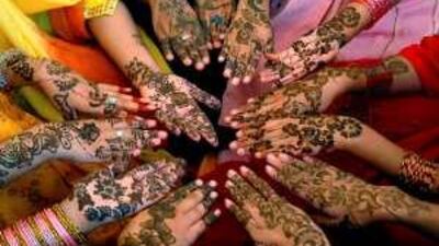 Henna is commonly used to create decorative patterns on the skin during festive occasions such as Eid and weddings.