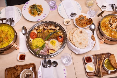The restaurant serves Emirati classics. Antonie Robertson / The National