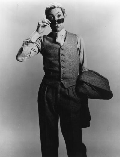 Charlie Watts, drummer with The Rolling Stones, looking quizzically over his sunglasses in 1976. Photo: Getty Images