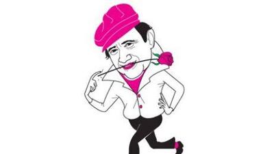 Dev Anand. Illustration by Mathew Kurian / The National