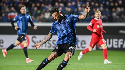The two-goal hero at Anfield and Atalanta’s top-scorer never had sniff of adding to that until 68th minute when he fired over from Zappacosta cross. Some nice touches and worked hard without much impact. AFP