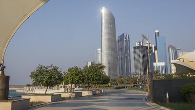Temperatures are starting to rise in the UAE. Pictured, Abu Dhabi. Mona Al Marzooqi / The National