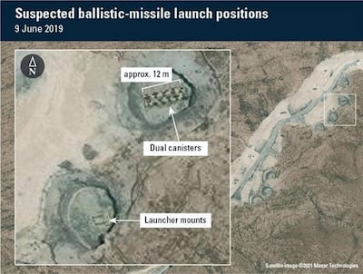 Suspected ballistic-missile launch positions. IISS