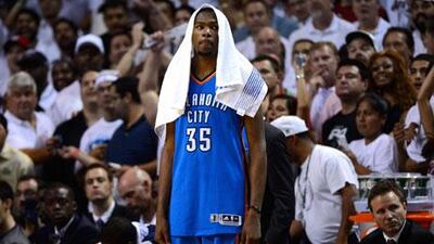 Kevin Durant, the Oklahoma City Thunder forward, was in great form all season. Ronald Martinez / Getty Images