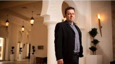 Roland Obermeier, general manager of the Ajman Palace hotel on the Ajman corniche, said a dry hotel was not a handicap. Antonie Robertson / The National