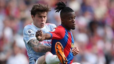 Wilfried Zaha 8 – Match winner Zaha could have had two. He forced De Gea into a save inside the first half-hour, but went one better with his next effort to seal the points. AP Photo