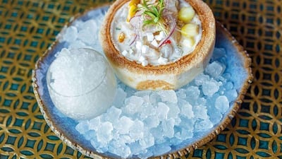Ceviche at Coya. Courtesy Coya Abu Dhabi