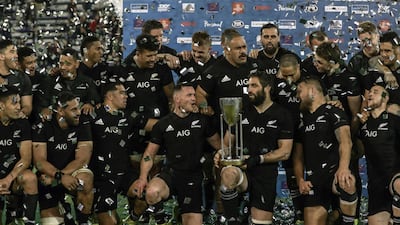 New Zealand have retained the Rugby Championship title. AFP