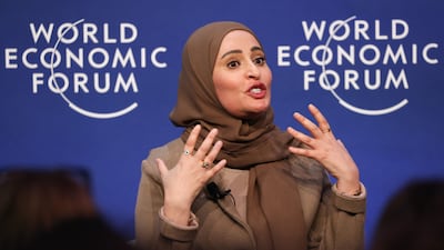 Ohood Al Roumi, Minister of State for Government Development and the Future, told the World Economic Forum about the benefits of the UAE's new working week. Bloomberg