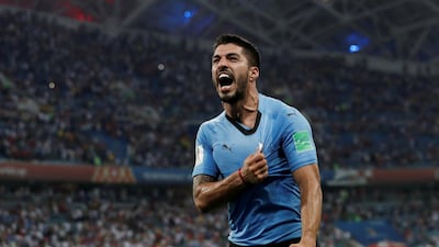 Luis Suarez, Uruguay - 63 goals from 116 internationals. Reuters
