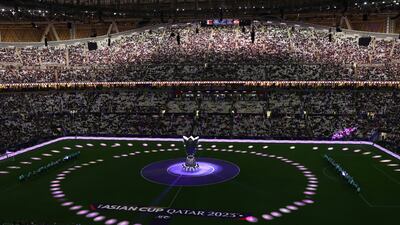 The Lusail Stadium before the opening match of the Asian Cup 2023. Reuters