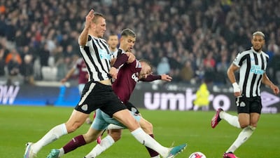 Dan Burn 5: Can look susceptible against pace and was beaten a few times by Bowen who made the Geordie defender’s life difficult all night. AP