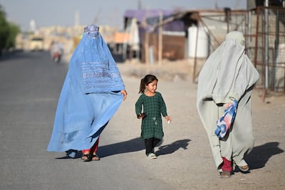 The EU has criticised the Taliban's rights record and particularly their treatment of women. AFP