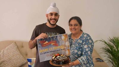 Manas Singh Bindra, a top-scorer at Gems New Millennium School Al Khail. Photo: Gems Education.