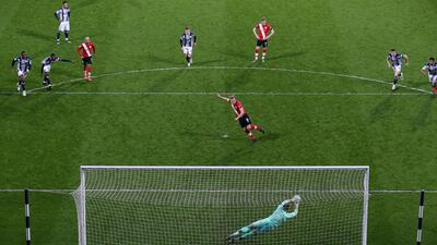 Goalkeeper: Sam Johnstone (West Bromwich Albion) – His superb late penalty save from James Ward-Prowse capped a terrific display by West Brom as they thrashed Southampton. Reuters