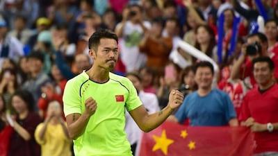 Lin Dan won the gold medal in badminton at the 2014 Asian Games on Monday. Jung Yeon-je / AFP / September 29, 2014