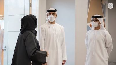 Sheikh Khaled bin Mohamed visits Jebel Hafeet Community Centre in Al Ain. All photos: Abu Dhabi Media Office