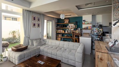 Downstairs living room area