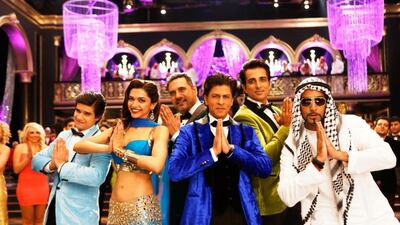 A still from the YouTube video about the making of IndiaWaale. Courtesy Red Chillies Entertainments