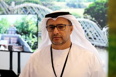 Khadim Al Darei, deputy chairman of Aldahra, the headline sponsor of this year's Agriscape exhibition. Anna Nielsen / the National