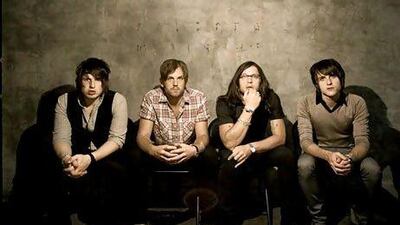 Kings of Leon (from left): Matthew, Caleb, Nathan and Jared Followill.