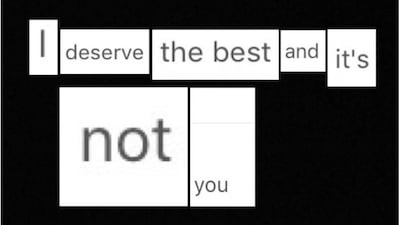 Smartphone Poetry by Suinbike Suleimenova. Courtesy Andakulova Gallery