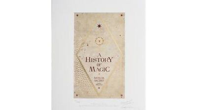 A History of Magic from The Harry Potter Collection. Courtesy of The Printorium