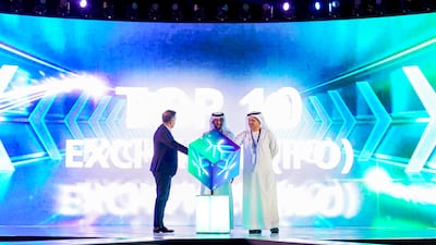 The other is the inauguration and signing ceremony of ADX's new market model "New ADX Group" in Abu Dhabi. Photo: ADX