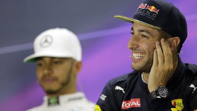 Red Bull Racing's choice of tyres will allow Daniel Ricciardo and Max Verstappen to run a longer first stint than their rivals. Hassan Ammar / AP Photo