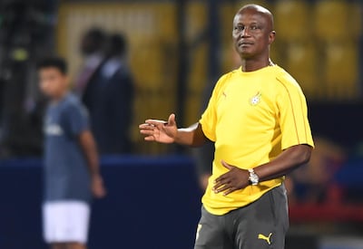 Ghana manager Kwesi Appiah. AFP