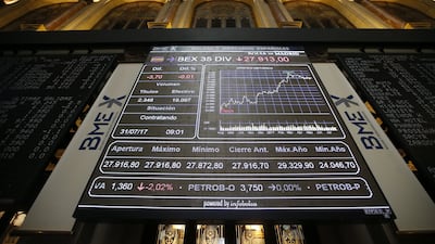 Global stock markets have not been fazed by Chinese slowdown. Fernando Alvarado / EPA