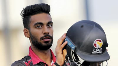 Ansh Tandon ahead of his trip to India to train with IPL franchise Punjab Kings. Chris Whiteoak / The National