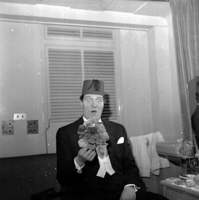 British comedian, Tommy Cooper (1922-1984). Getty Images