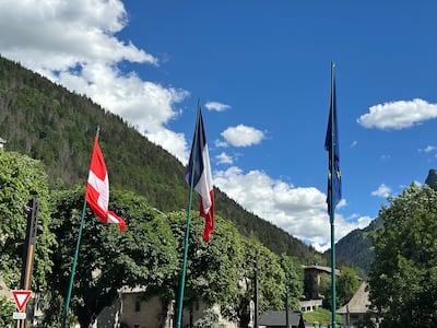 G7 preparations in Morzine. Fatima Al Mahmoud / The National