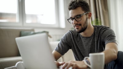 More people could be working from home in the UAE because of the coronavirus outbreak. Getty