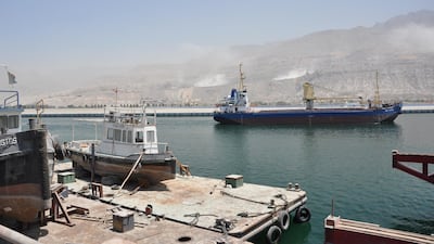 RAK Maritime City, Ras Al Khaimah's fifth port facility and a UAE maritime free zone. Courtesy RAK Maritime City