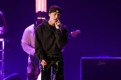Canadian Justin Bieber is an obvious representative for one of the three host nations. Getty Images