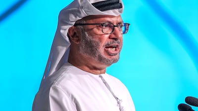 Dr Anwar Gargash, diplomatic adviser to the President. Victor Besa / The National