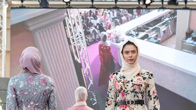 A look by Niswa Fashion, United States. Photo: Antonie Robertson / The National