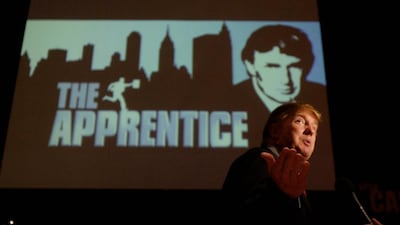 Donald Trump has decided he will keep his executive producer credit on US TV show ‘The Apprentice’. AP Photo / Ric Francis