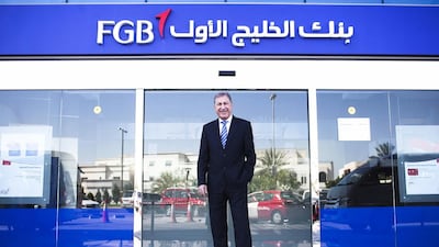 CEO of First Gulf Bank, Andre Sayegh. Lee Hoagland / The National