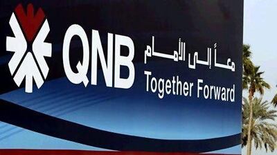 QNB's quarterly profit growth "was in solid, double-digit territory and in line with estimates, though we would also note that it was the slowest rate in 10 quarters," analysts from Beltone Financial wrote. Ryan Carter / The National