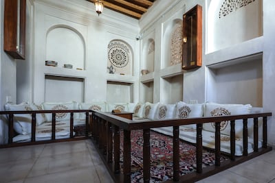 The poet's majlis. Victor Besa / The National