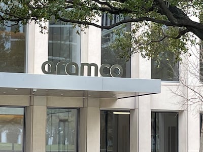 Aramco's corporate office in Houston, Texas. The National / Kyle Fitzgerald