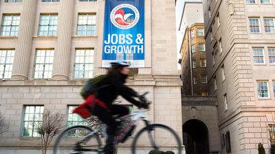 On the macroeconomic front the US labour market remains strong. Andrew Caballero-Reynolds / AFP