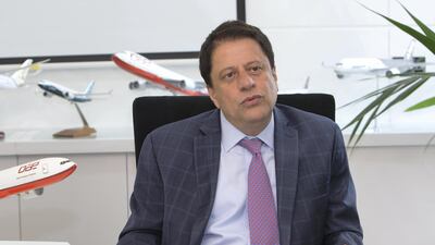 “The current supply situation is impacting rental levels negatively and making them inconsistent with the acquisition prices of aircraft,” Mr Tarapore said. Leslie Pableo for The National