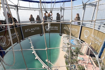 Enjoy a creative Halloween experience high in the sky. Pawan Singh / The National