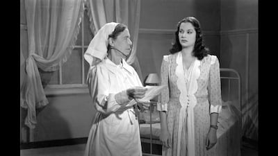 The Orphan (1946) | Actors in Image: Zeinab Sedky, Madiha Yousri