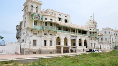 Al Mukalla museum is located inside a mansion that has not been inhabited or repaired since 1999. Saeed Al Batati / the National