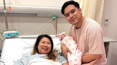 Joshua and Almira Trinidad celebrated Eid Al Adha with the arrival of their daughter Kaira at Aster Hospital, Mankhool. Photo: Aster